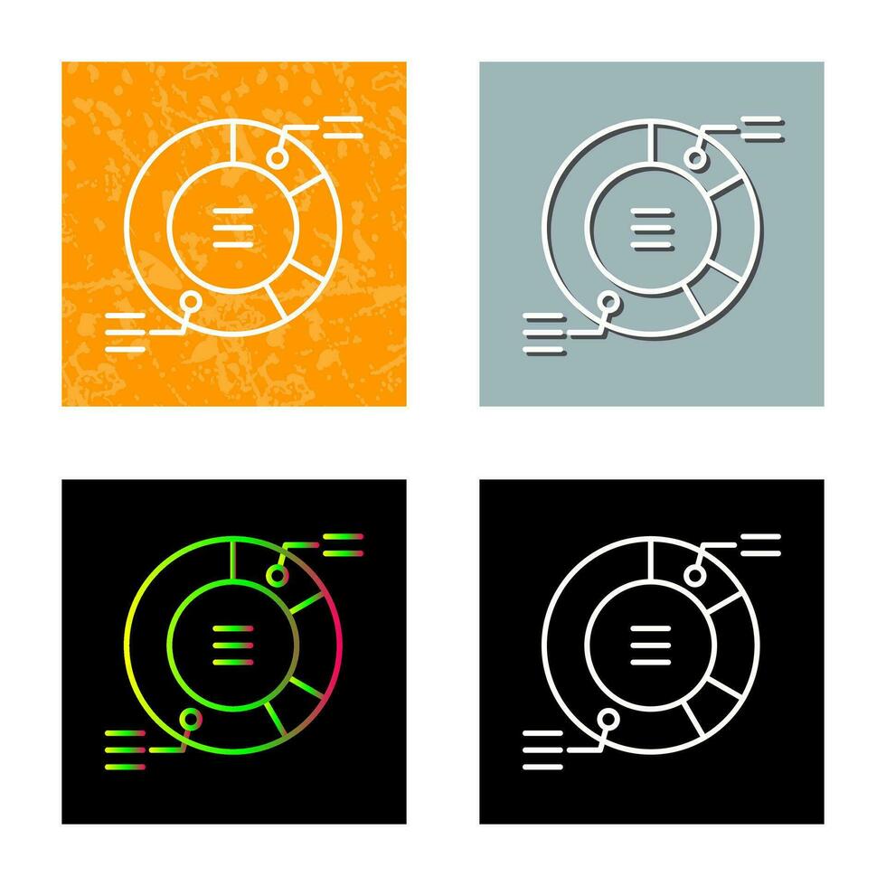 Pie Chart Vector Icon