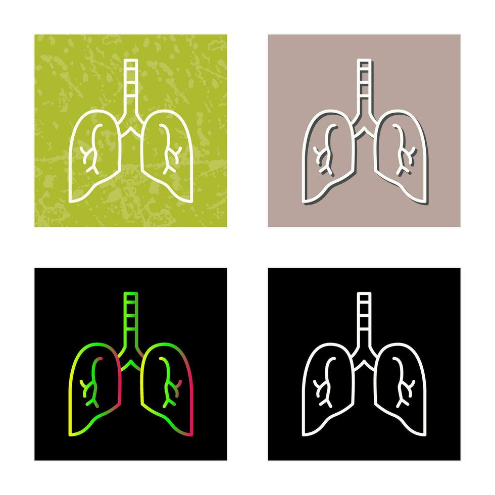 Lung Vector Icon