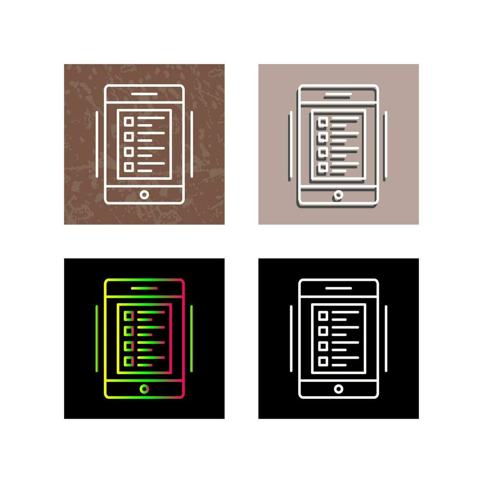 Online Test Vector Icon