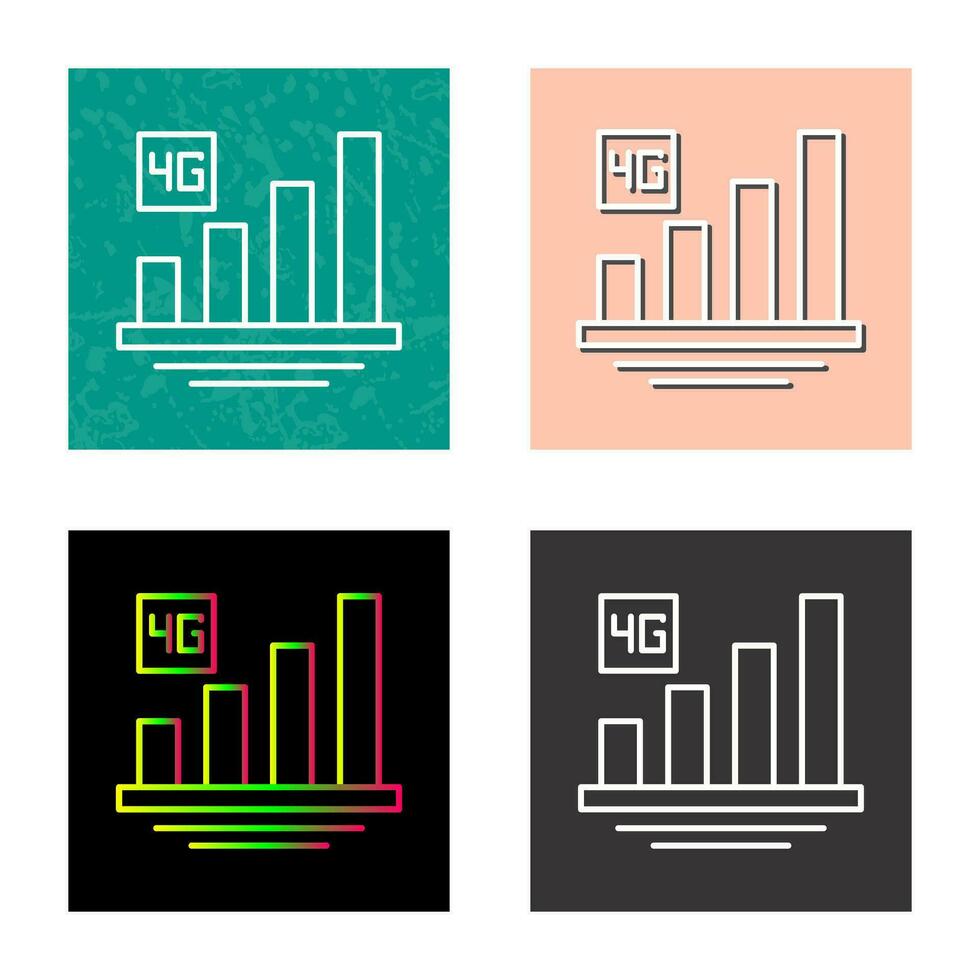 4G Vector Icon