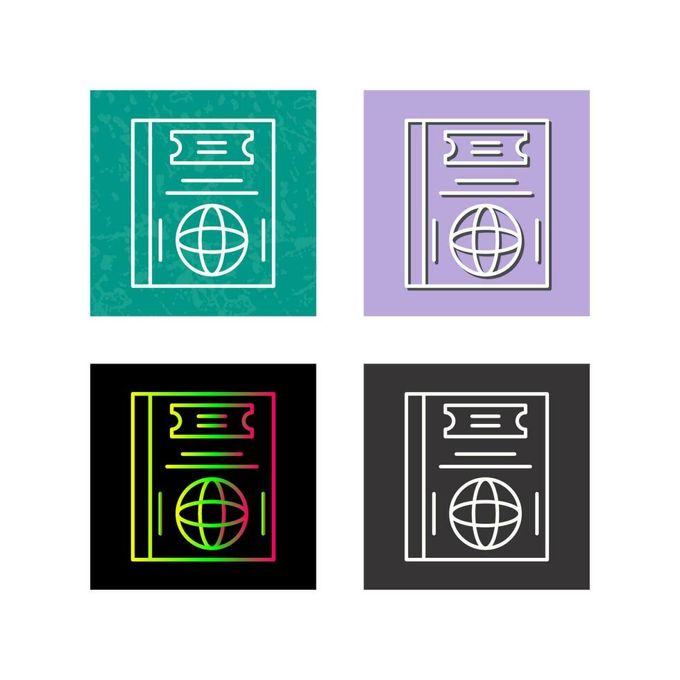 Passport Vector Icon