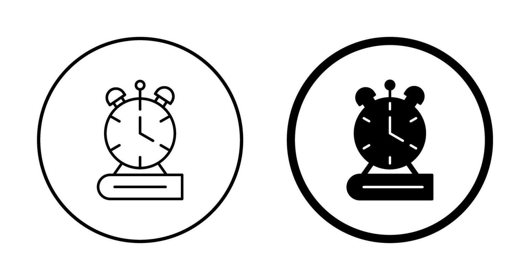 Alarm Clock Vector Icon