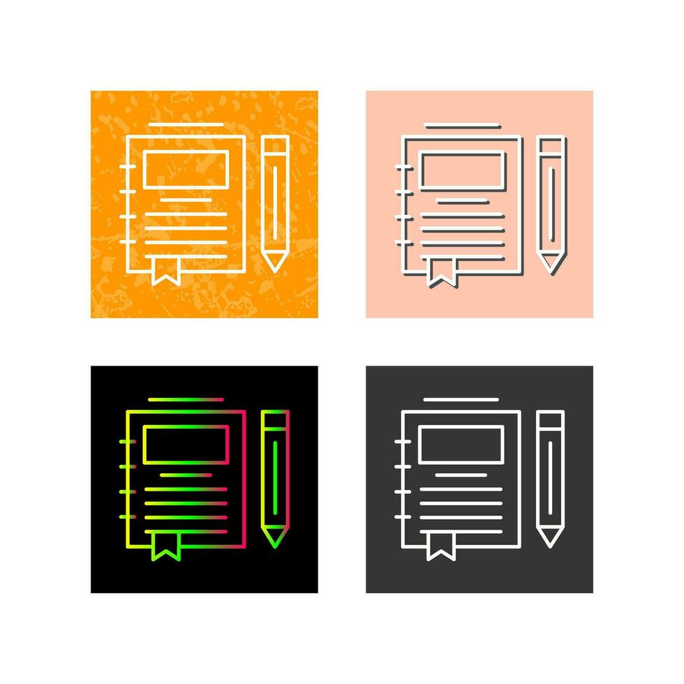 Journal Vector Icon