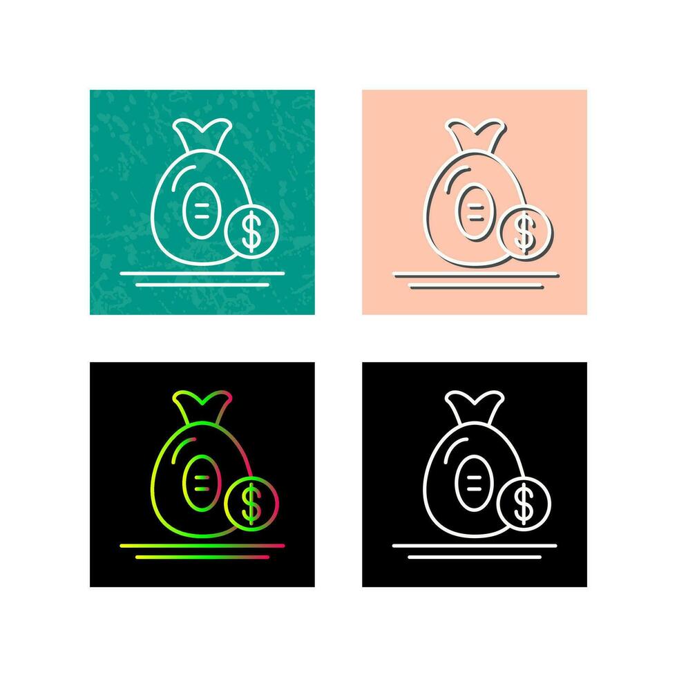 Money Bag Vector Icon