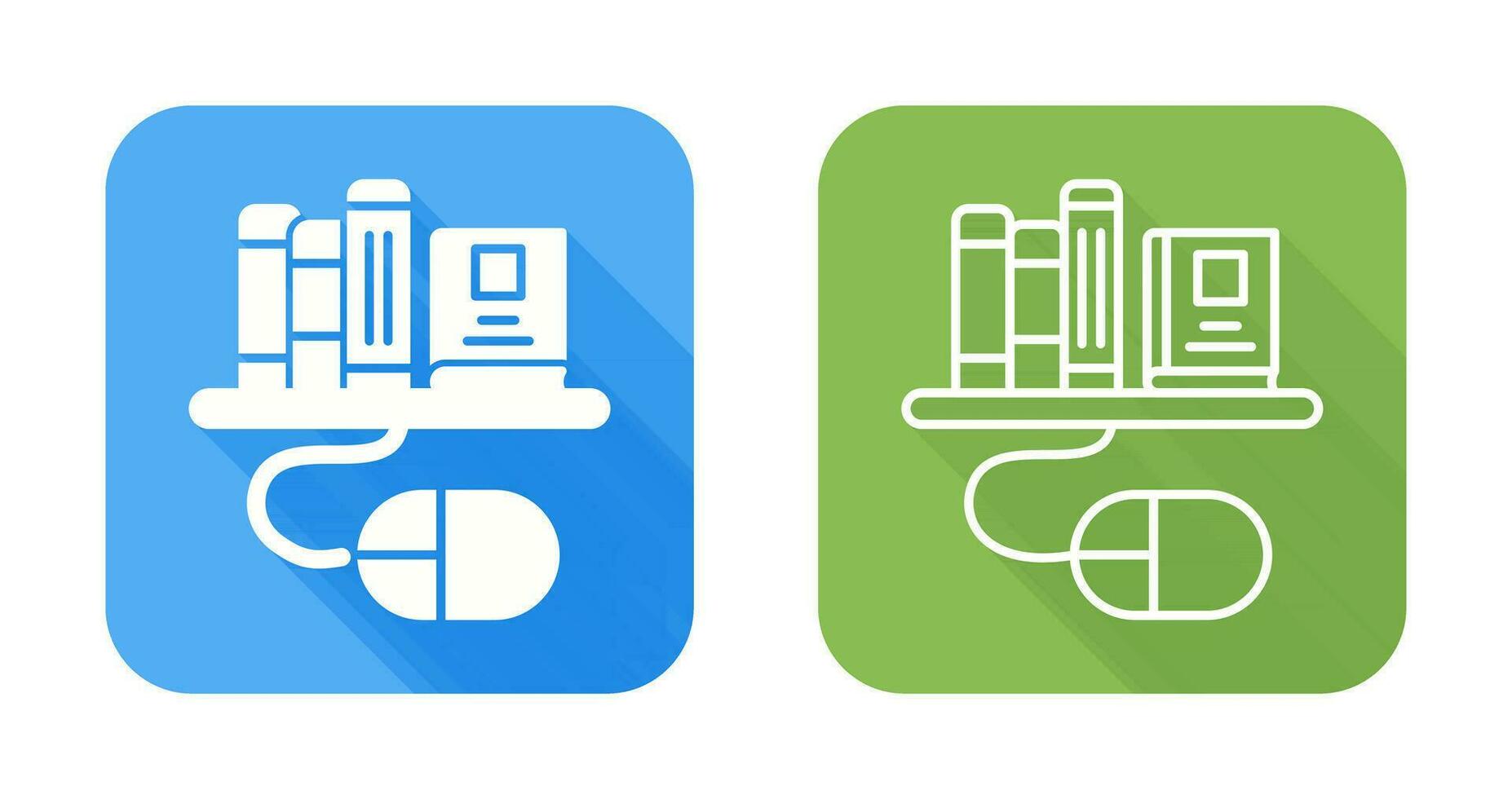 Digital Library Icon Vector Art, Icons, and Graphics for Free Download