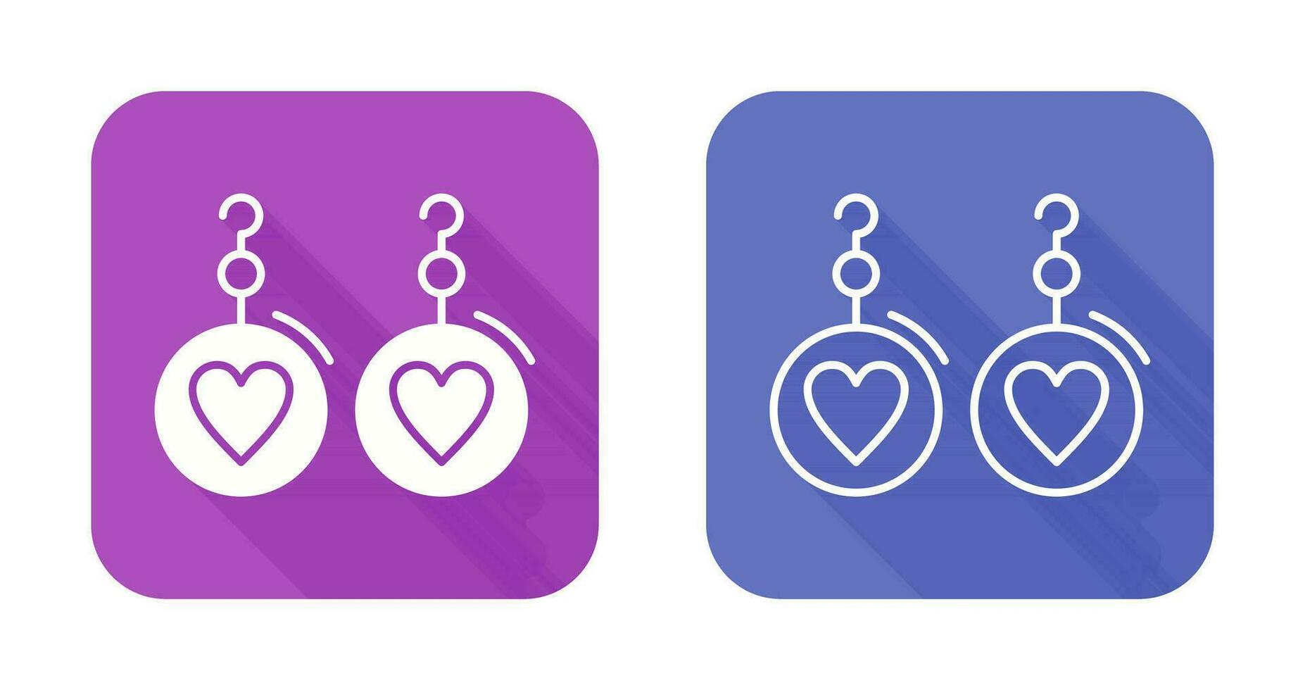 Earrings Vector Icon