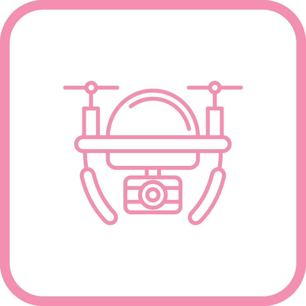 Camera Drone Vector Icon