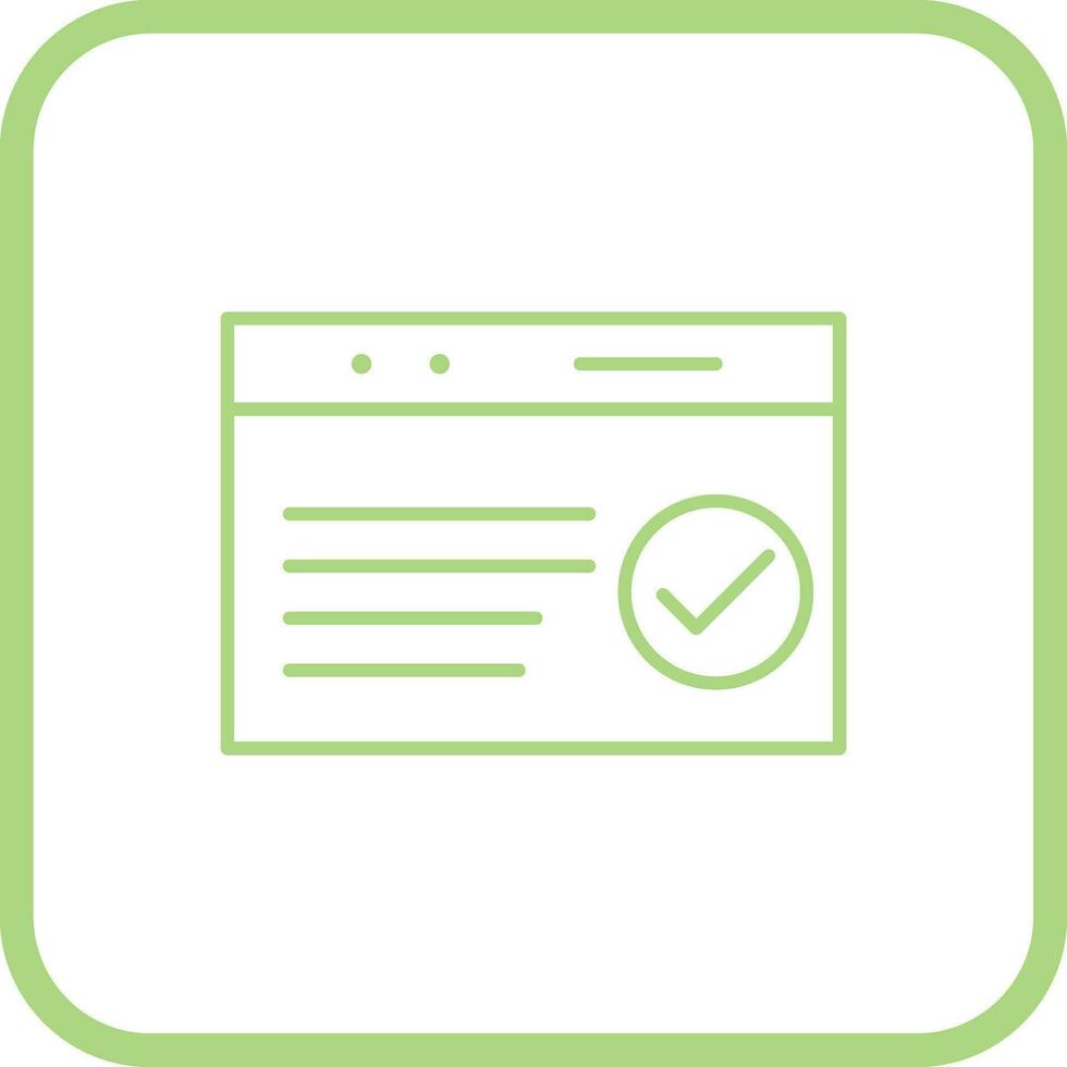 Unique QC Passed Vector Icon