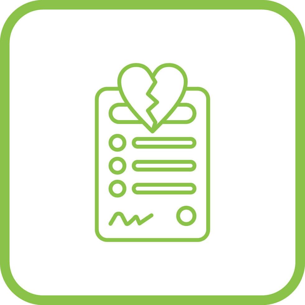 Divorce Vector Icon