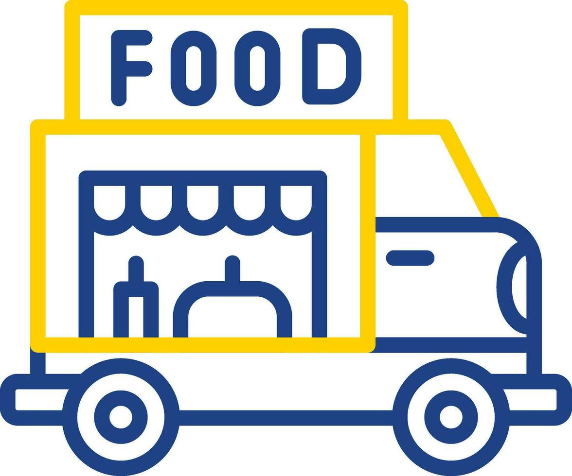 Food truck Vector Icon Design