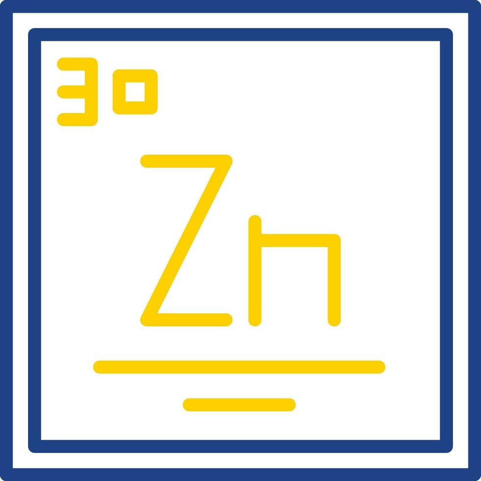 Zinc Vector Icon Design