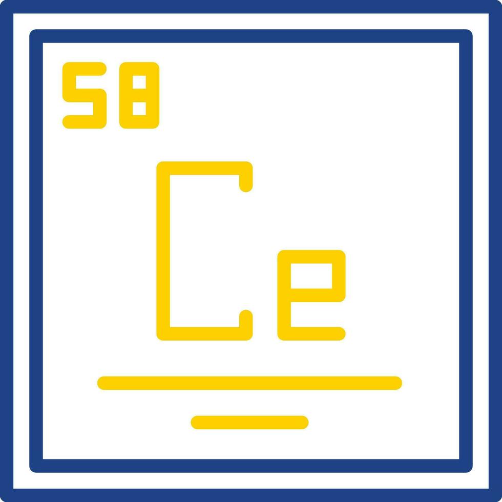 Cerium Vector Icon Design