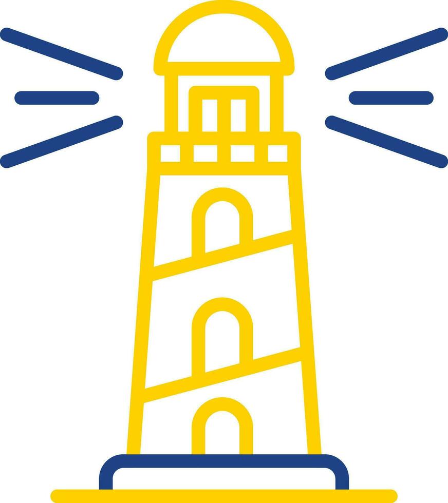 Lighthouse Vector Icon Design