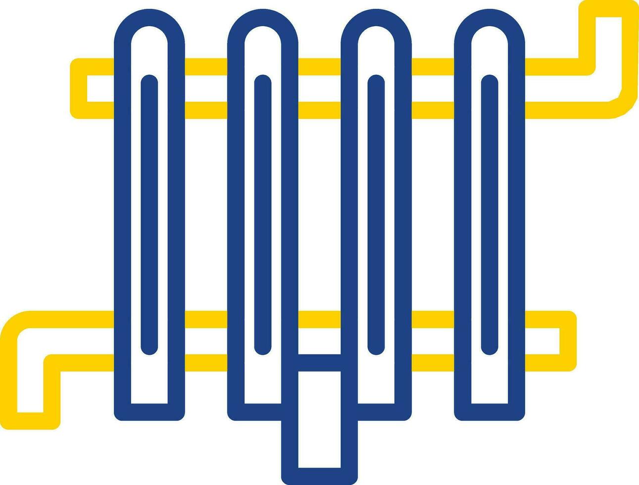 Radiator Vector Icon Design