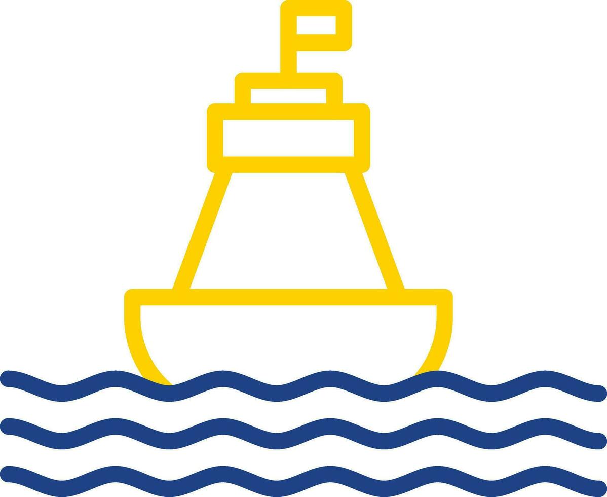 Buoy Vector Icon Design