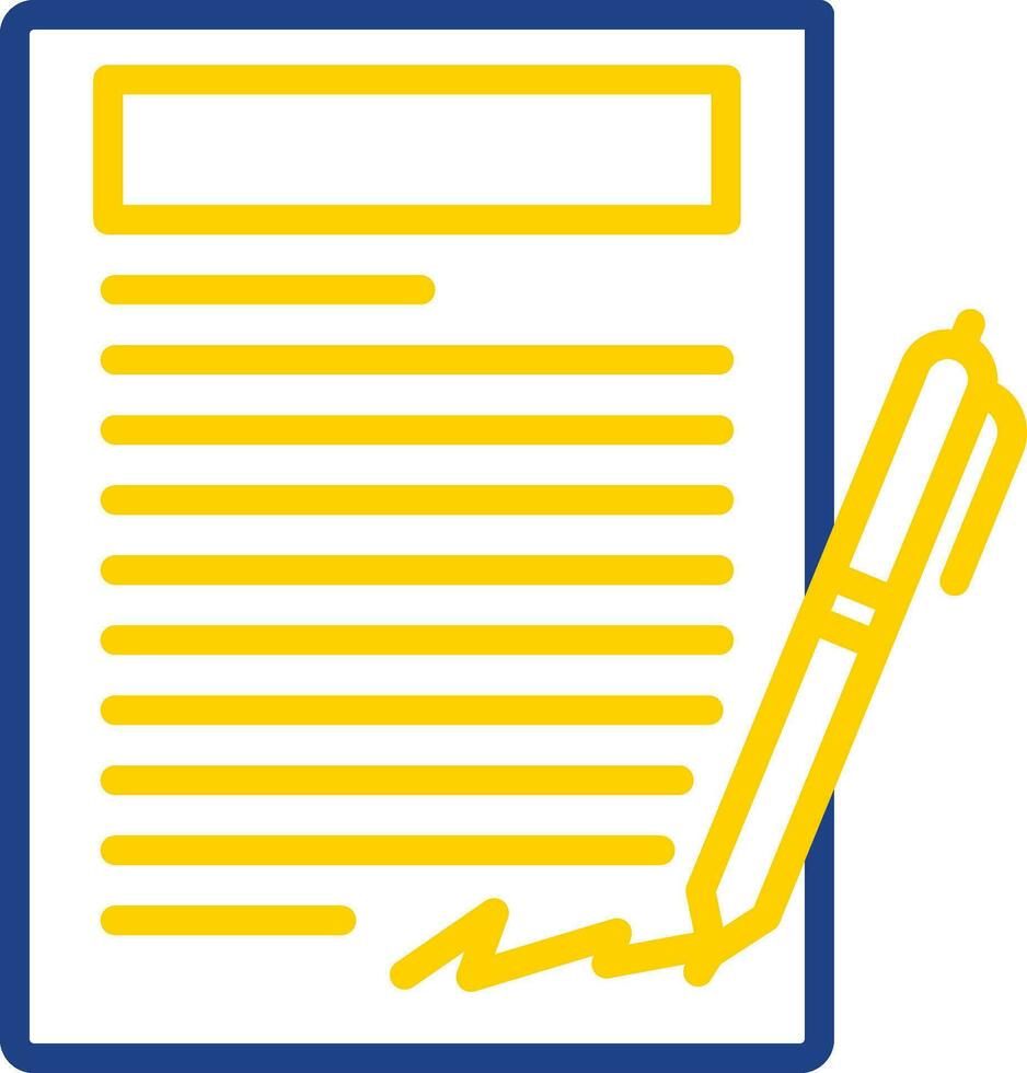 Agreement Vector Icon Design