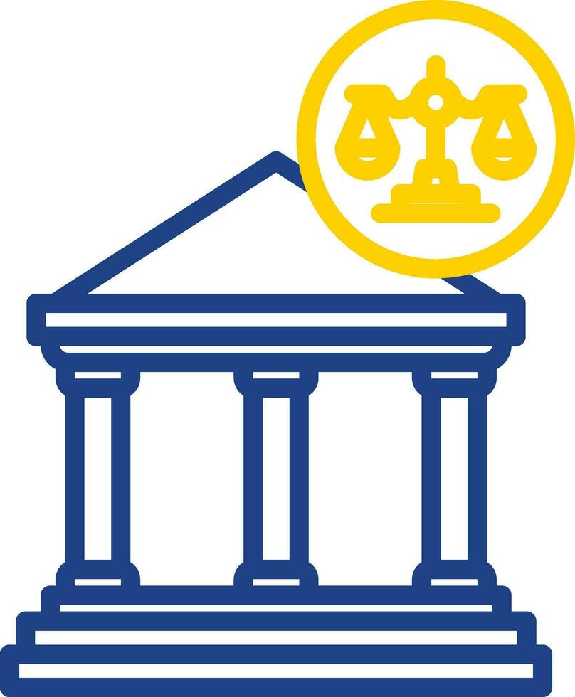 Court Vector Icon Design
