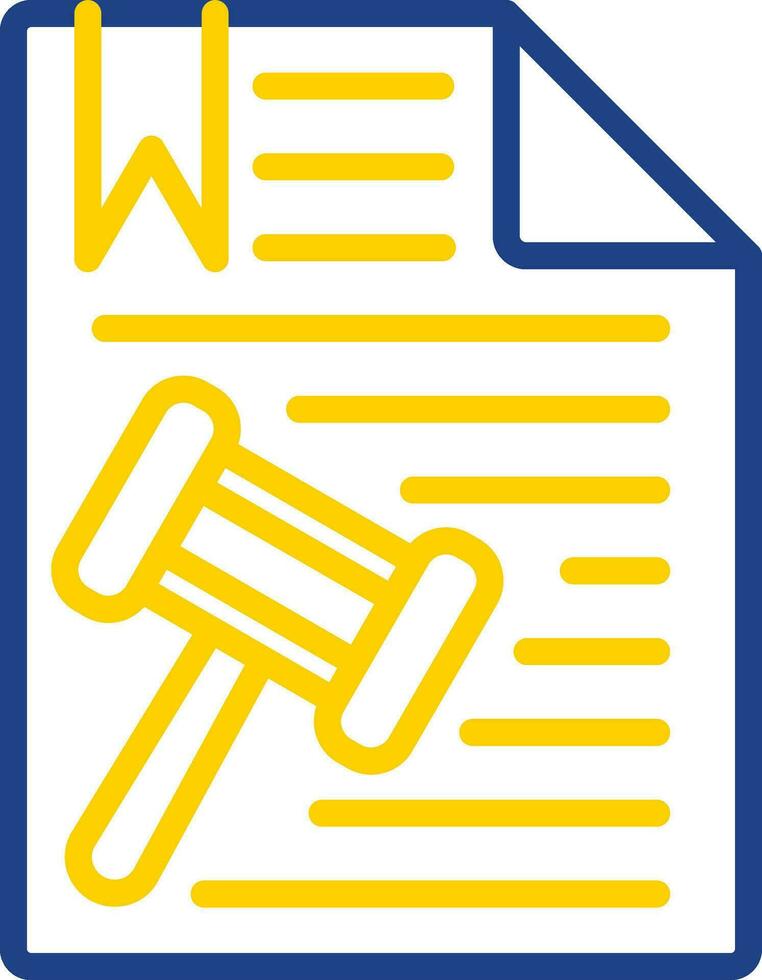 Legal document Vector Icon Design