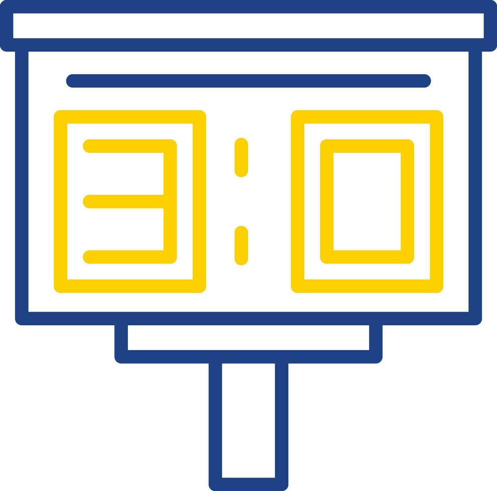 Score board Vector Icon Design