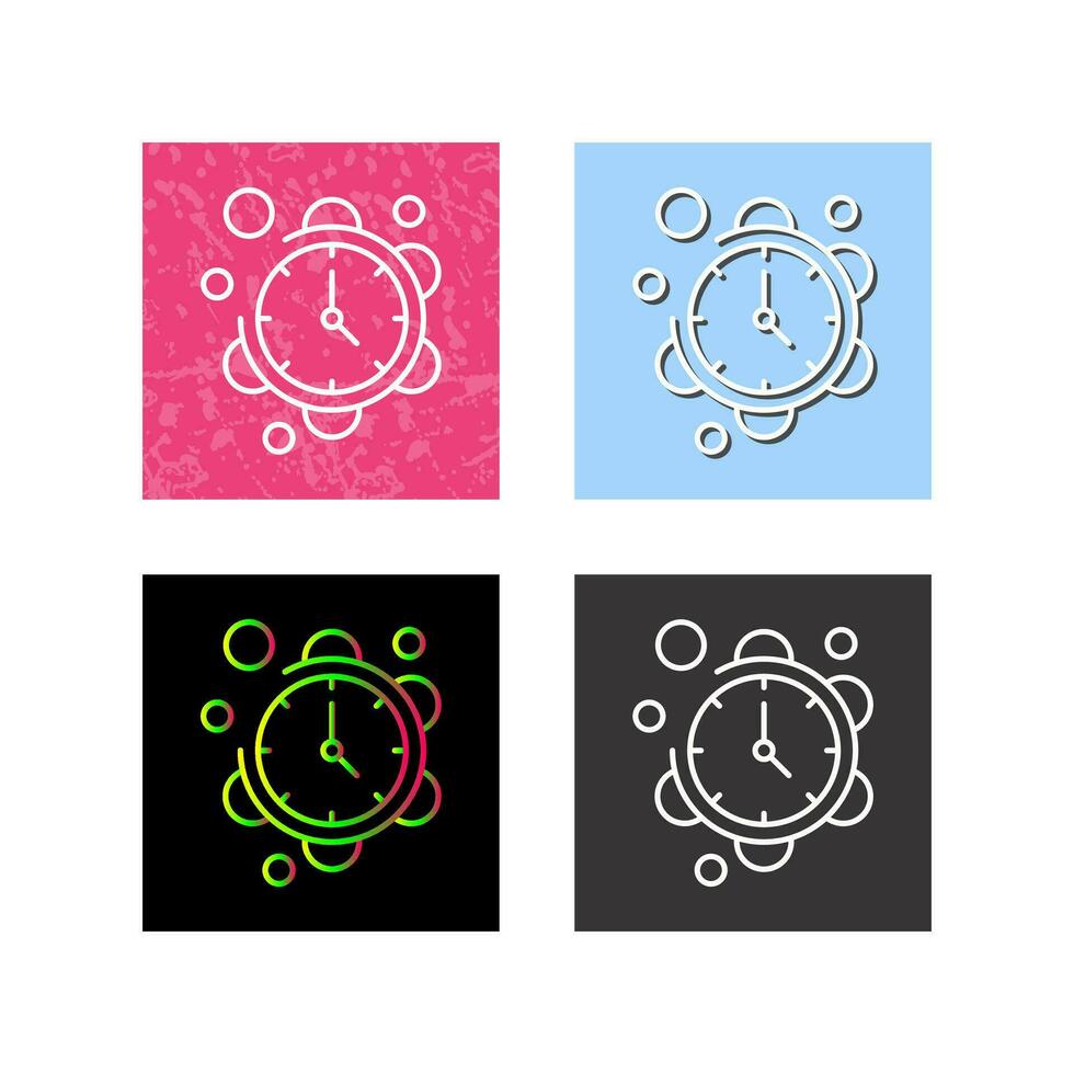 Clock Vector Icon