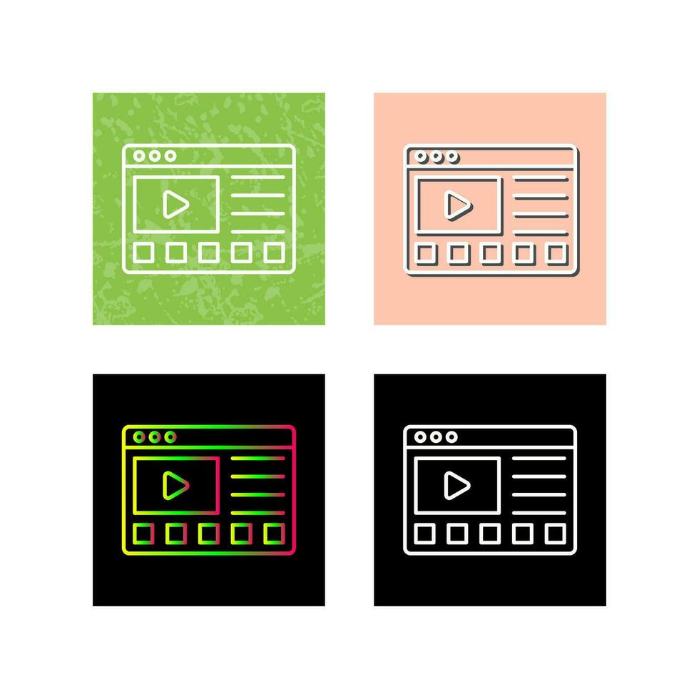 Online Tutorials Vector Icon