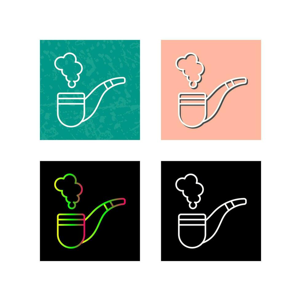 Smoke Pipe Vector Icon