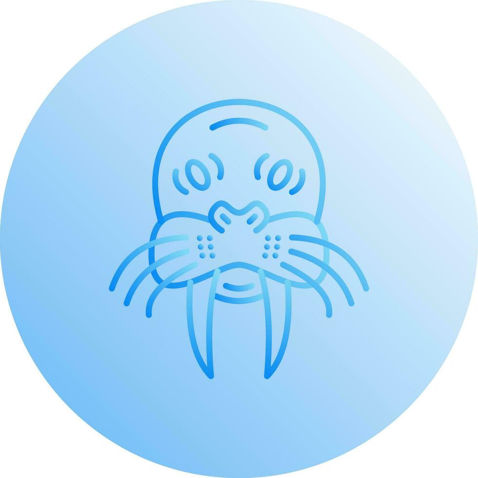 Walrus Vector Icon
