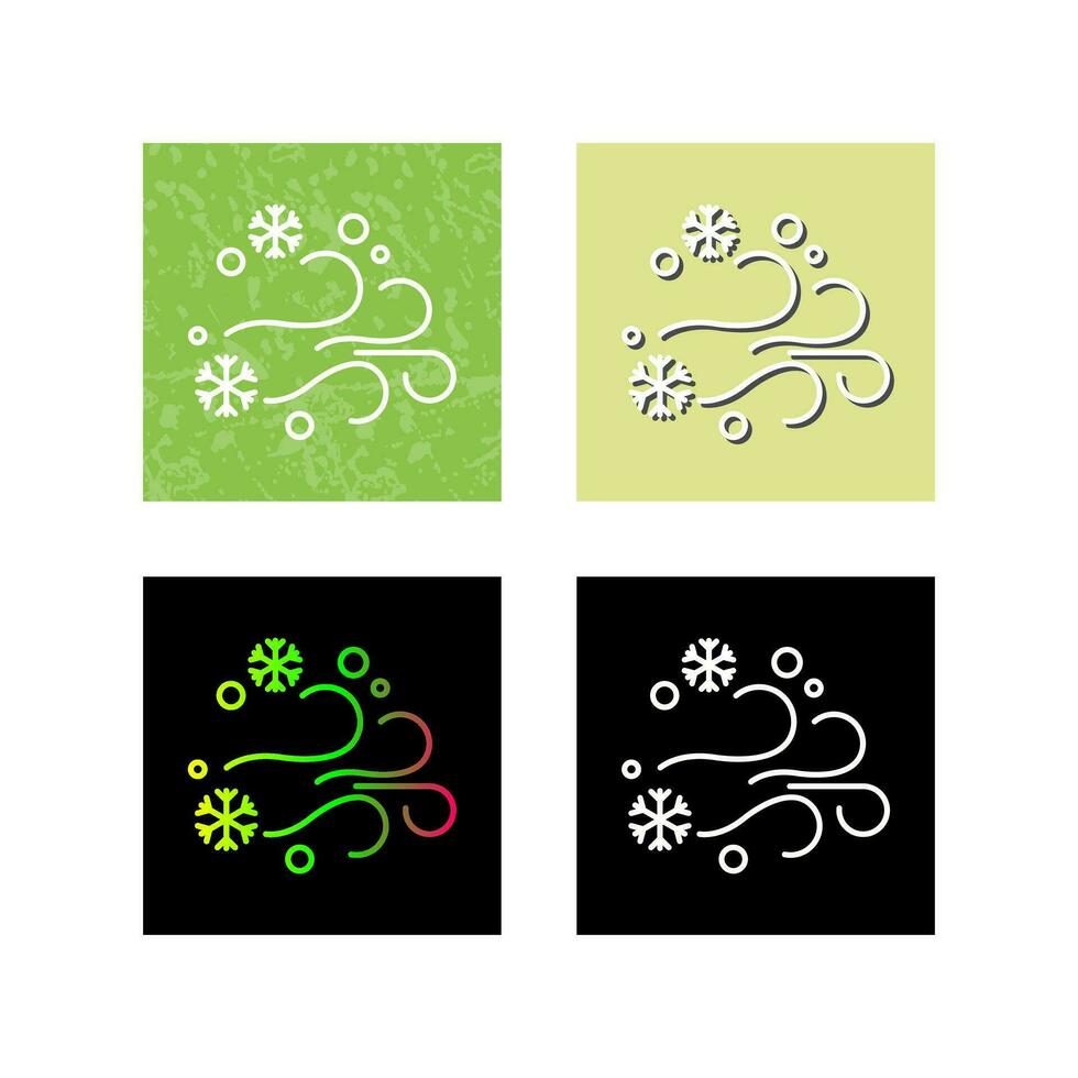 Blizzard Vector Icon