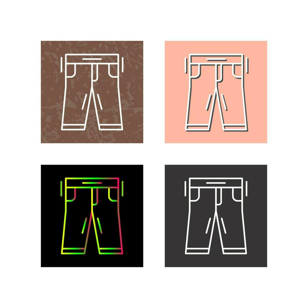 icono de vector de pantalones