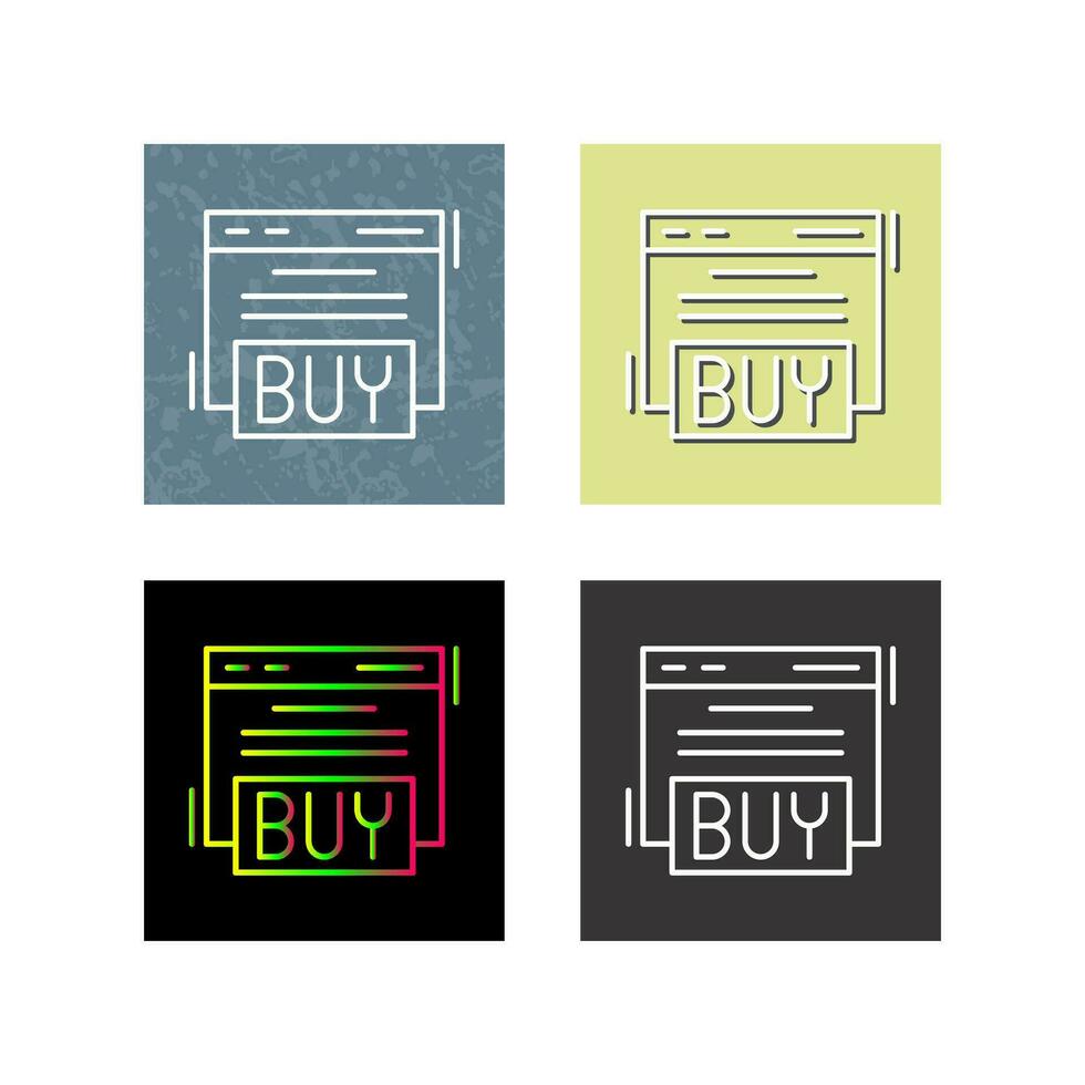 comprar icono de vector