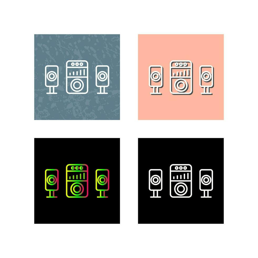 Sound System Vector Icon