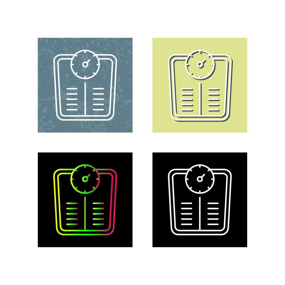 Weight Scale Vector Icon