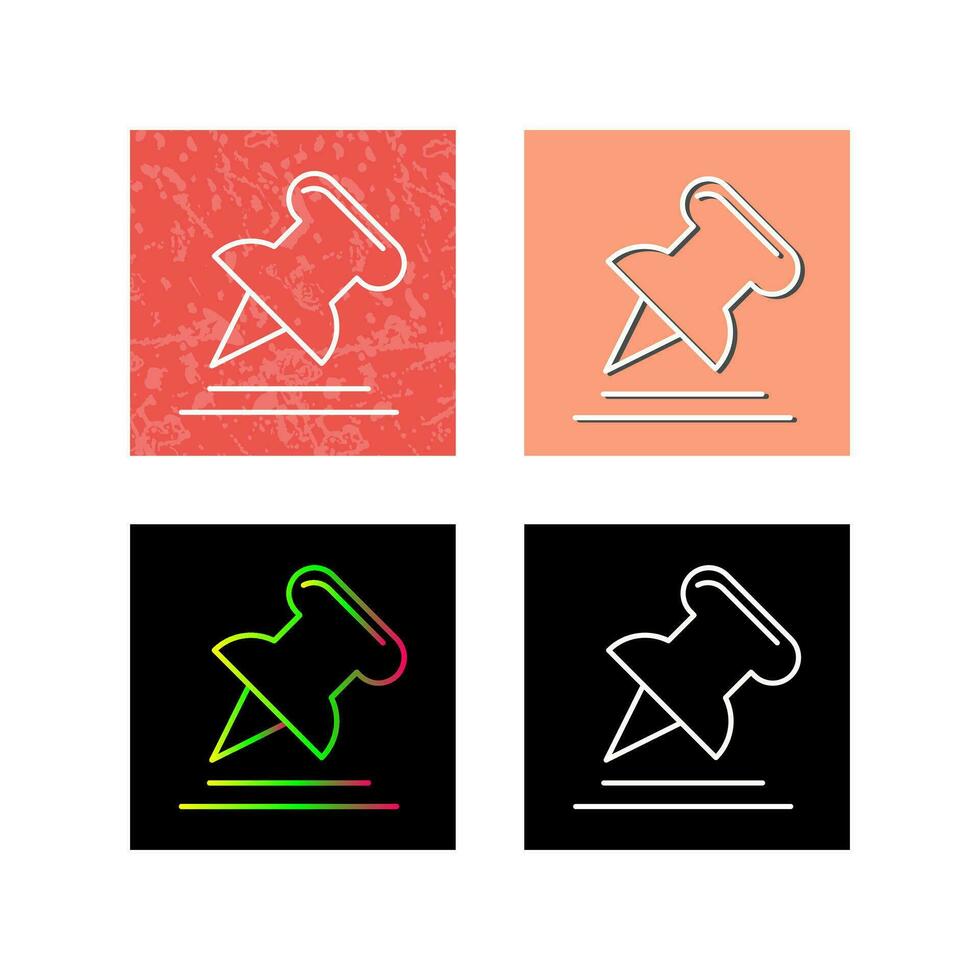 Pin Vector Icon