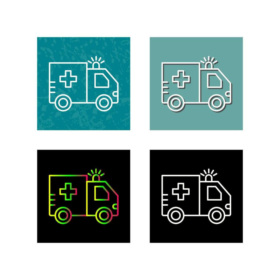 Ambulance Vector Icon