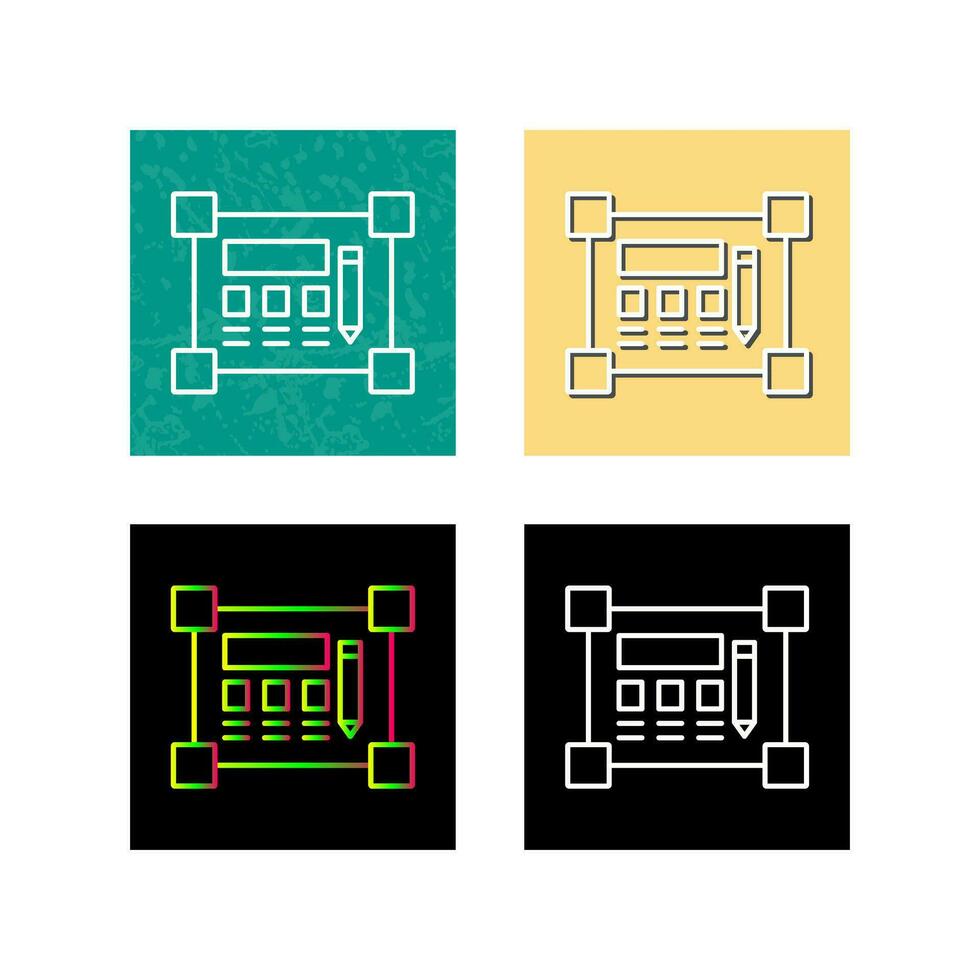Blueprint Vector Icon