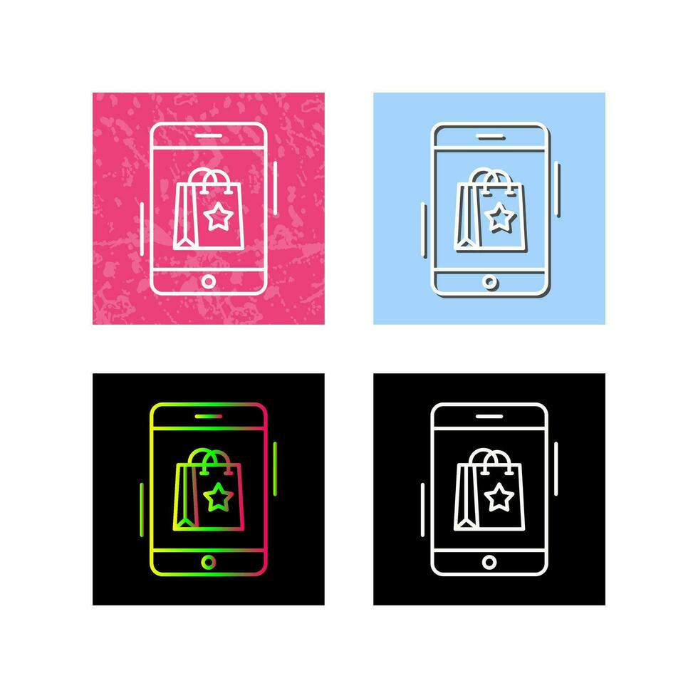 Online Shopping Vector Icon