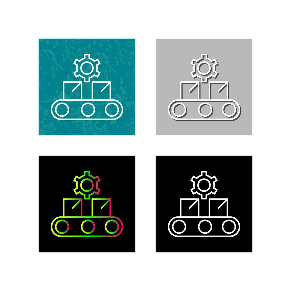 Conveyor Belt Vector Icon