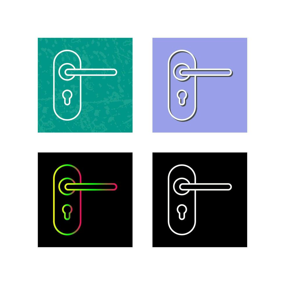 Door Lock Vector Icon