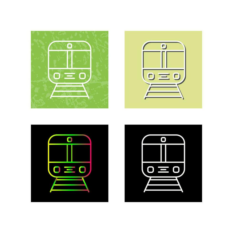 icono de vector de tren