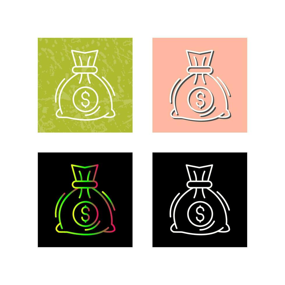 Money Bag Vector Icon