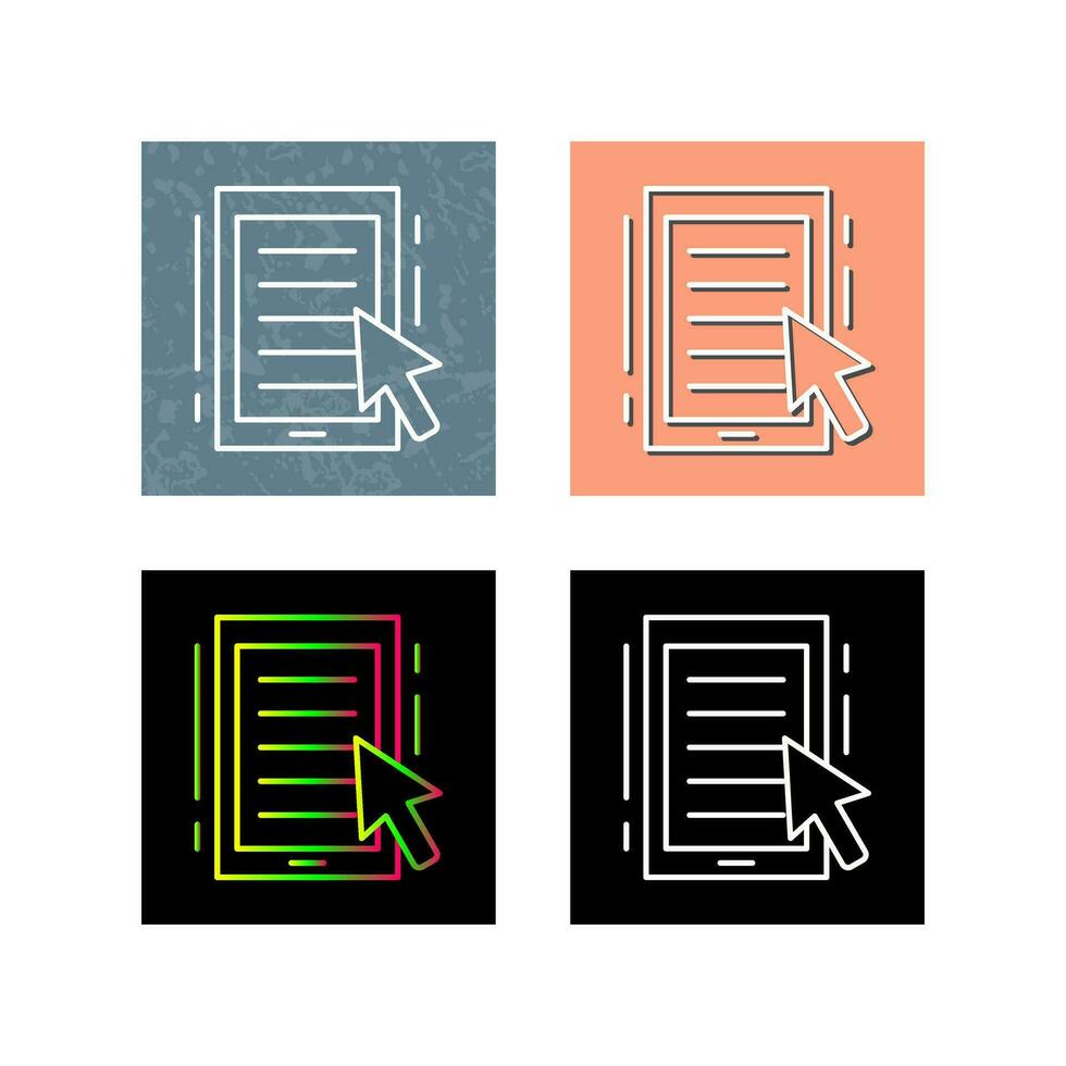 Ebook Vector Icon