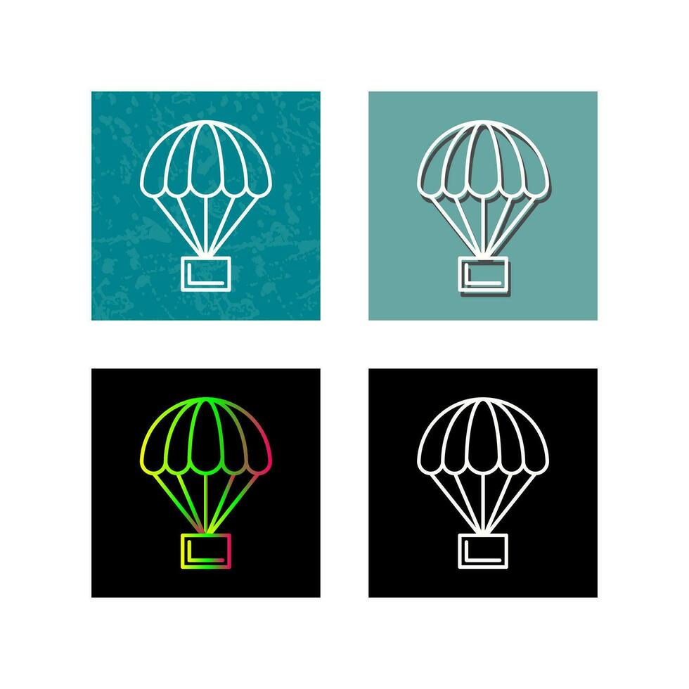 Parachute Vector Icon