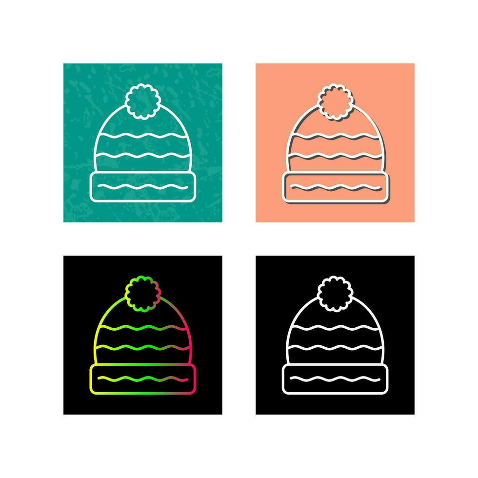Winter Hat Vector Icon