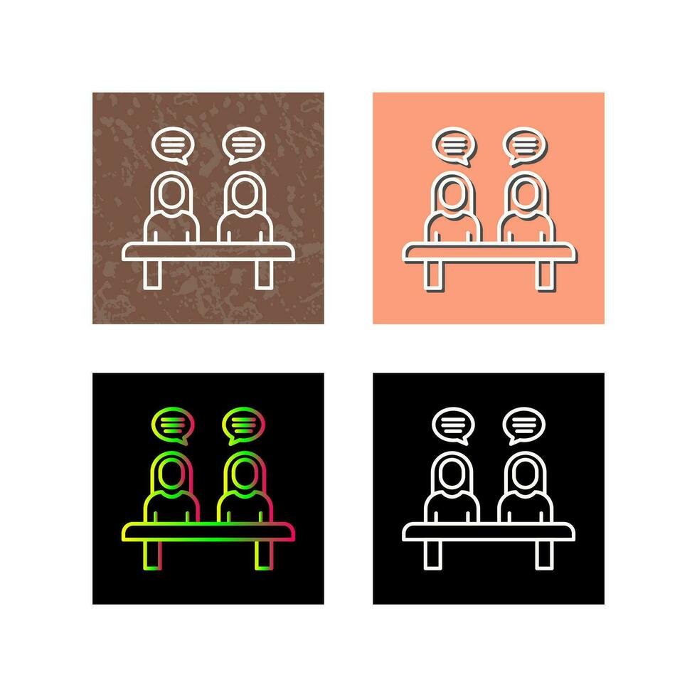 Meeting Vector Icon