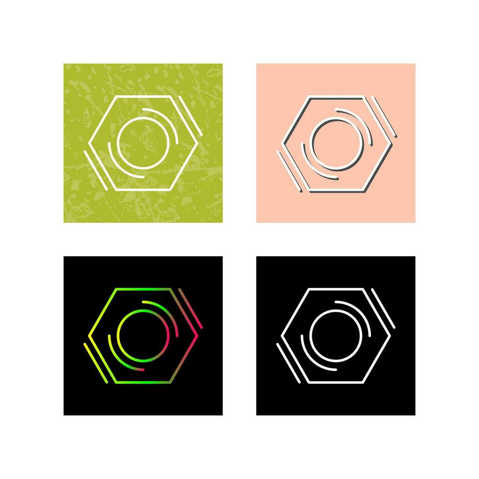 Nut Vector Icon