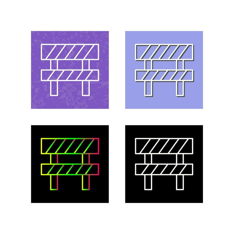 Barrier Vector Icon
