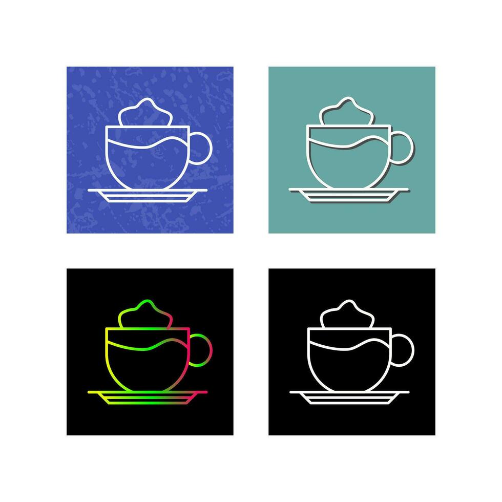 Latte Vector Icon