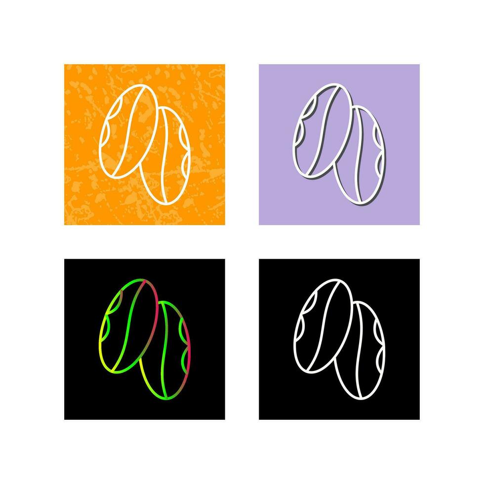 Coffee Grain Vector Icon