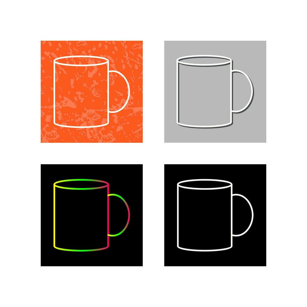 icono de vector de taza de café