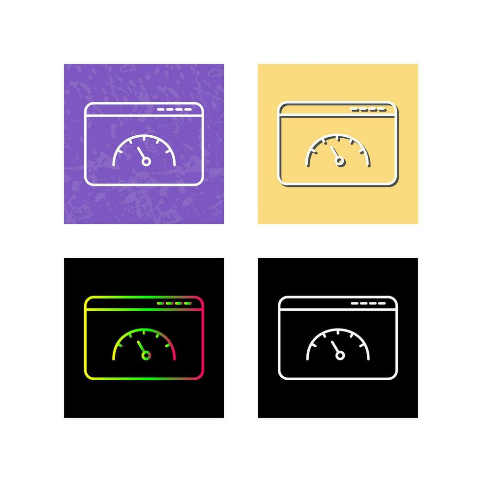 Page Speed Vector Icon